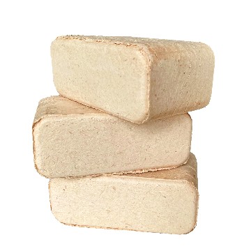 Briquette de bois compressé à haut rendement