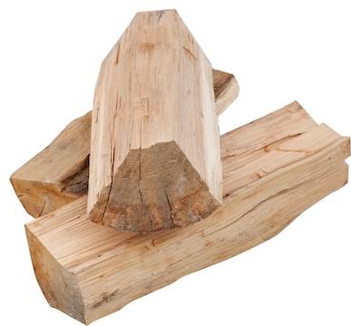 SimplyMixte Bûches nuit + Box Bois de chauffage 25cm