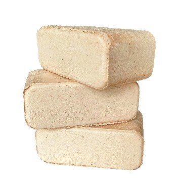 Briquette de bois compressé à haut rendement