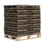 Bûche densifiée de Nuit - Bois compressé longue durée : photo 1