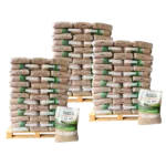 Granulés de bois Premium SimplyPELLET - 3 palettes - 195 sacs 2925 kg : photo 1