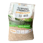Granulés de bois Premium SimplyPELLET - 2 palettes - 130 sacs 1950 kg : photo 4