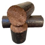 Bûche densifiée de Nuit - Bois compressé longue durée : photo 4